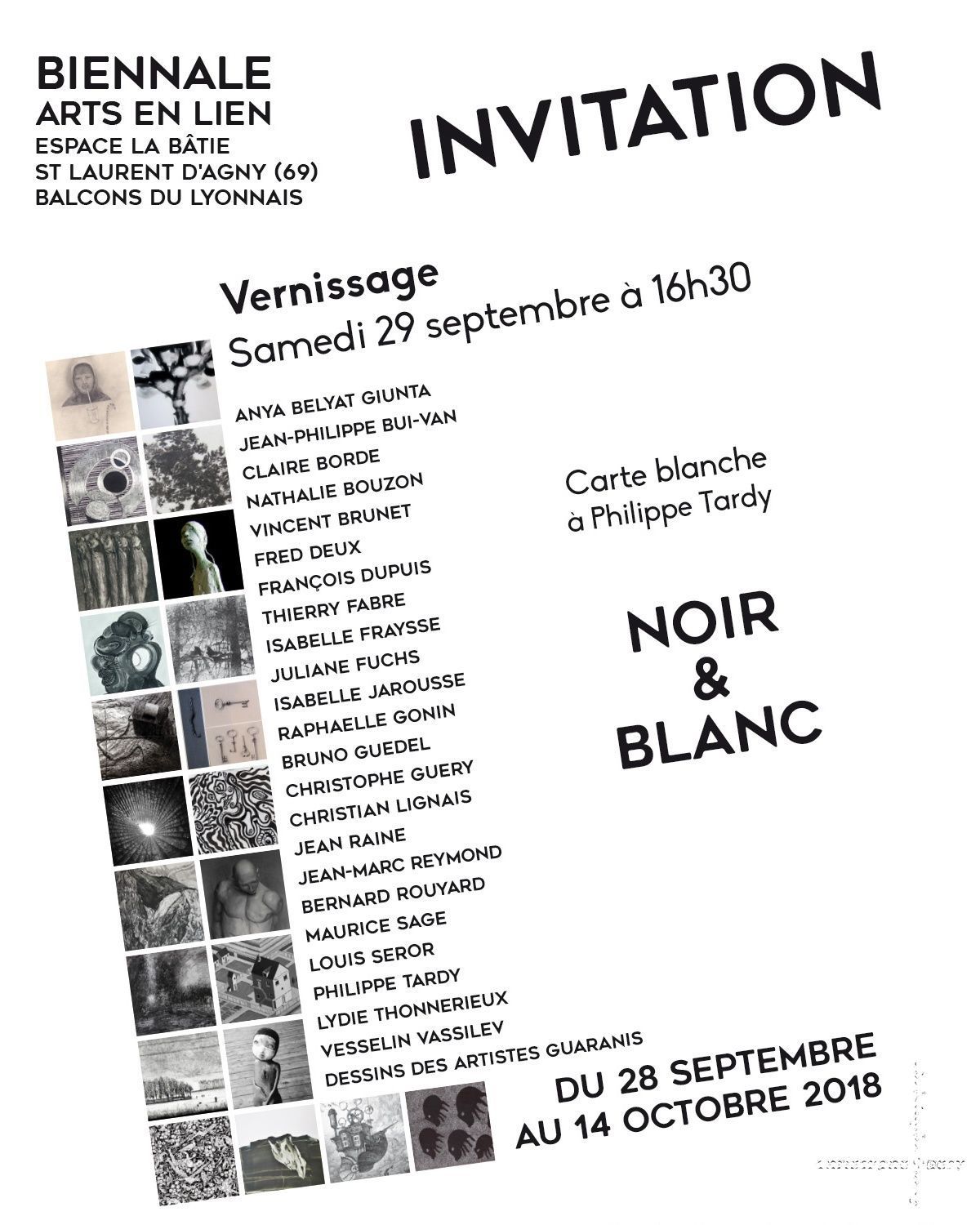 2018 - BIENNALE ARTS EN LIEN