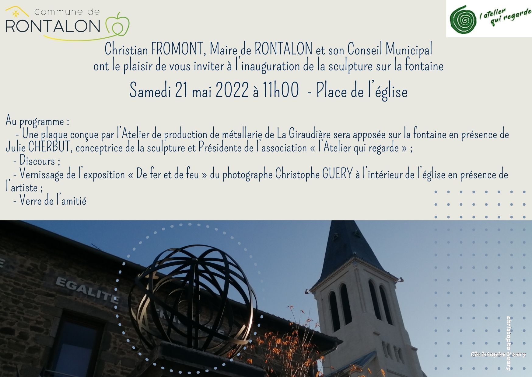 De Fer et de Feu Église de Rontalon