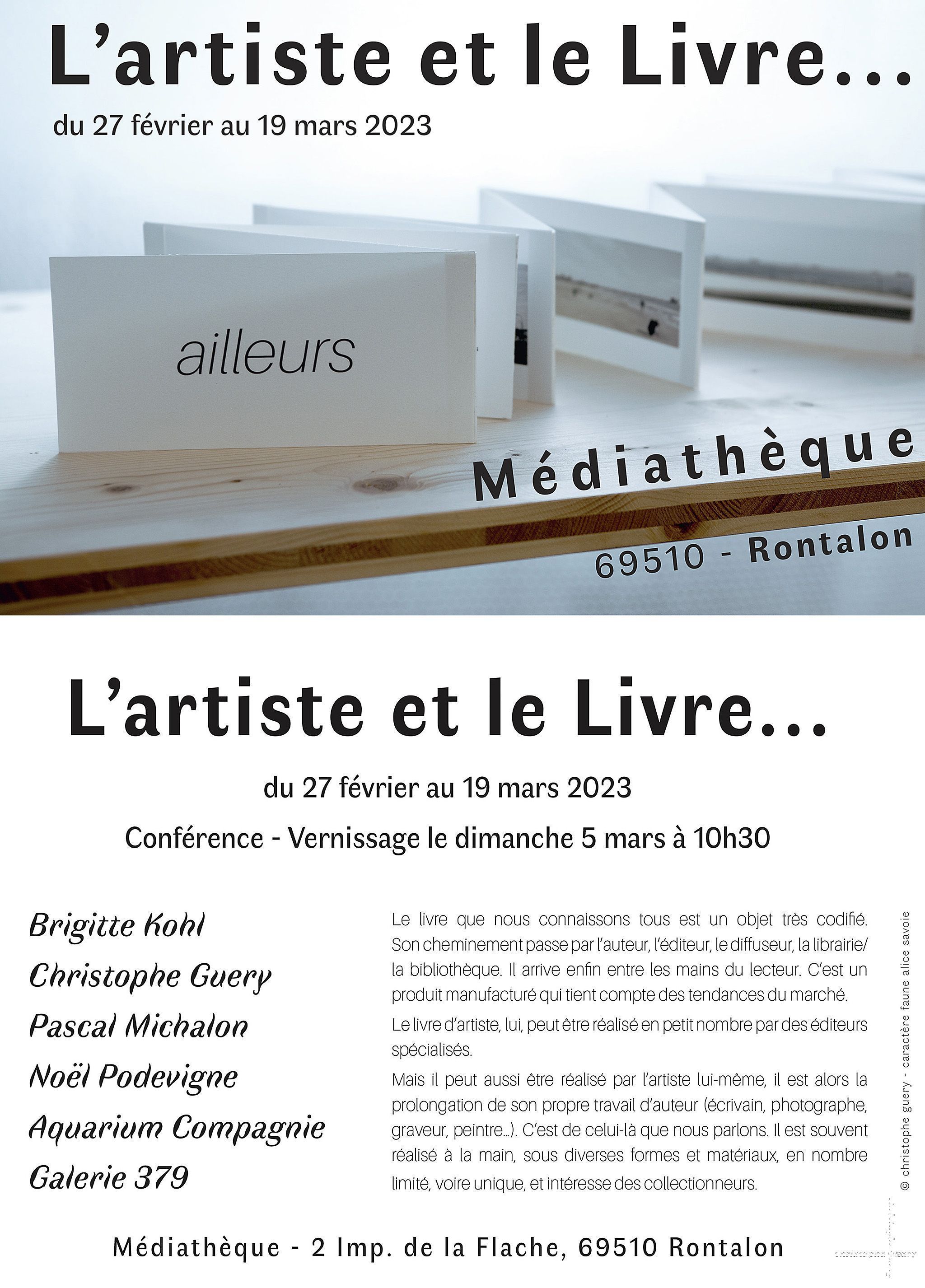 L'artiste et le Livre